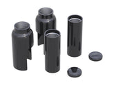 Ricks Motorcycles 6 Piece Fork Cover Kit Black Powder Coated Ricks Motorcycles Default Title
