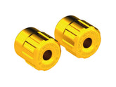 Ricks Motorcycles Club Style Crash Bar Replacement Aluminium Sliders Gloss Gold Anodized Ricks Motorcycles Default Title