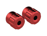 Ricks Motorcycles Club Style Crash Bar Replacement Aluminium Sliders Gloss Red Anodized Ricks Motorcycles Default Title