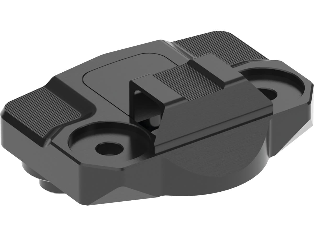 Ricks Motorcycles Reduced Reach Club Style Riser Relocation Plate 40 Mm Offset Black Anodized Ricks Motorcycles Default Title