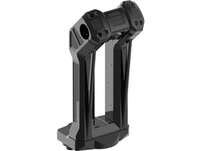 Ricks Motorcycles Reduced Reach Club Style Riser Relocation Plate 40 Mm Offset Black Anodized Ricks Motorcycles