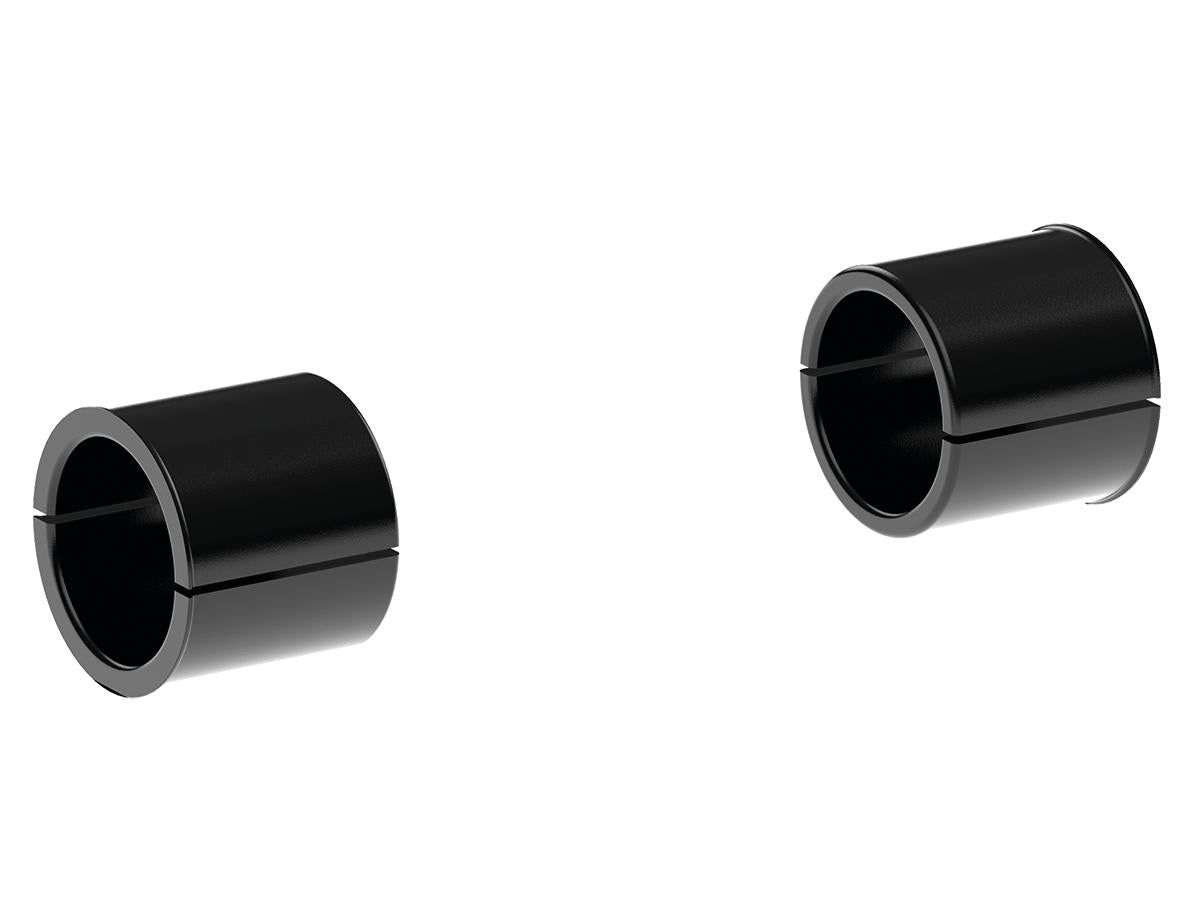 Ricks Motorcycles Handlebar Reducing Sleeve Kit 1 1/4" To 1" Black Anodized Ricks Motorcycles Default Title