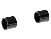 Ricks Motorcycles Handlebar Reducing Sleeve Kit 1 1/4" To 1" Black Anodized Ricks Motorcycles Default Title
