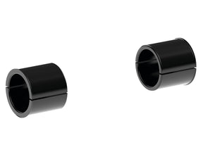 Ricks Motorcycles Handlebar Reducing Sleeve Kit 1 1/4" To 1" Black Anodized Ricks Motorcycles Default Title