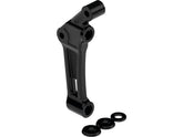 Ricks Motorcycles Club Style Radial Brake Caliper Adapter For 330 Mm Rotor Gloss Black Anodized Single Disc Front Ricks Motorcycles Default Title