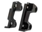 Ricks Motorcycles Oversize Brake Rotor Axial Brake Caliper Adapter For 330mm (13") Rotors Gloss Black Dual Disc Ricks Motorcycles Default Title