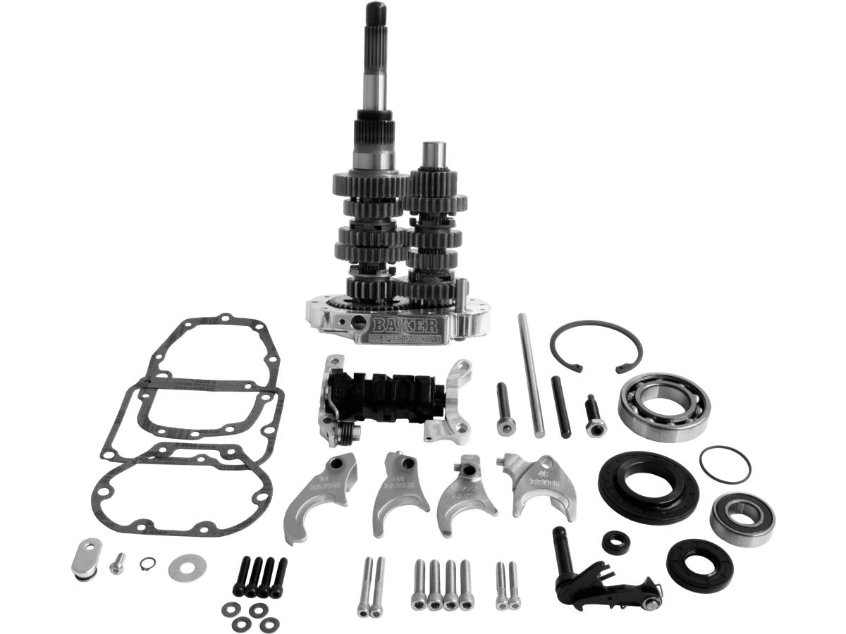 Baker Drivetrain Od6 Builders Kit 6 Speed Overdrive Gearset With Polished Trap Door Baker Drivetrain Default Title