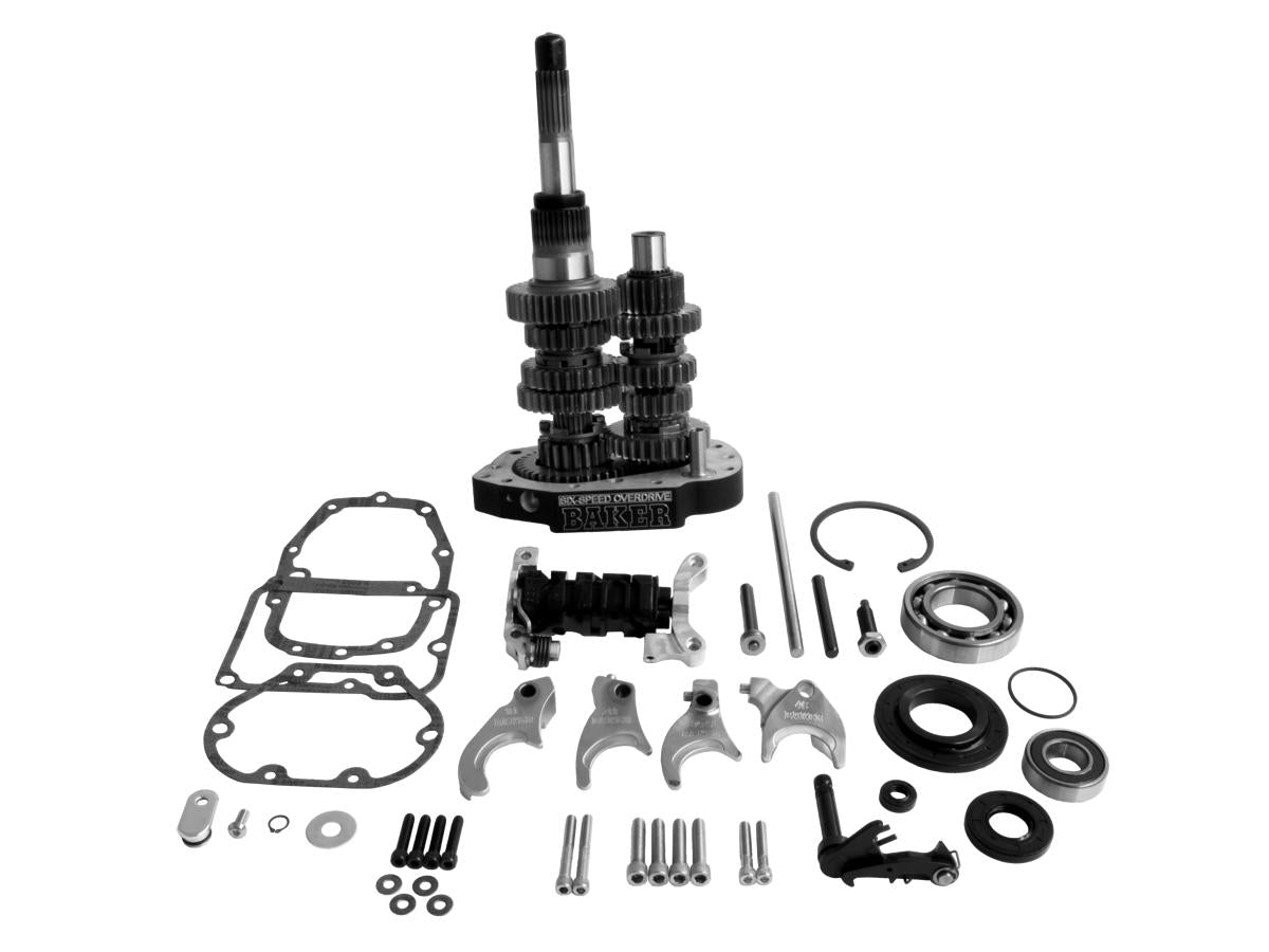 Baker Drivetrain Od6 Builders Kit 6 Speed Overdrive Gearset With Black Trap Door Baker Drivetrain Default Title