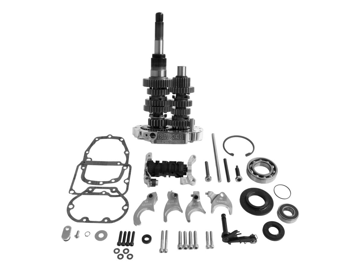 Baker Drivetrain Od6 Builders Kit 6 Speed Overdrive Gearset With Polished Trap Door Baker Drivetrain Default Title