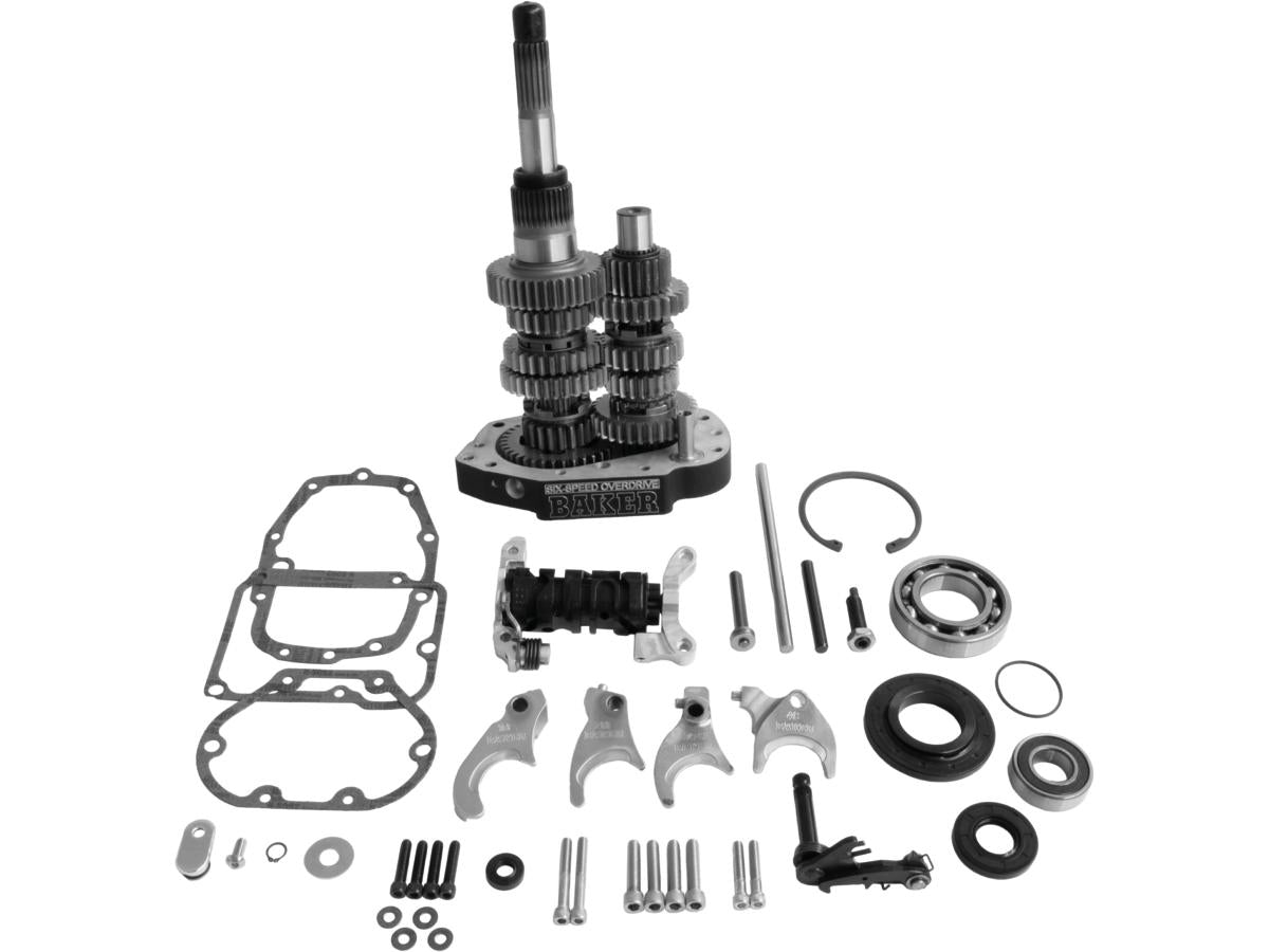 Baker Drivetrain Od6 Builders Kit 6 Speed Overdrive Gearset With Black Trap Door Baker Drivetrain Default Title