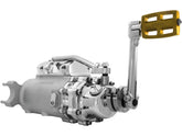 Baker Drivetrain 6 Into 4 70 Early 84 Complete Transmission With Ear, Standard Shift Pattern Raw Case, Function Formed Hydraulic Kicker Cover, , Bearing Doors And Top Covers Aluminium Polished Hydraulic Clutch Baker Drivetrain Default Title