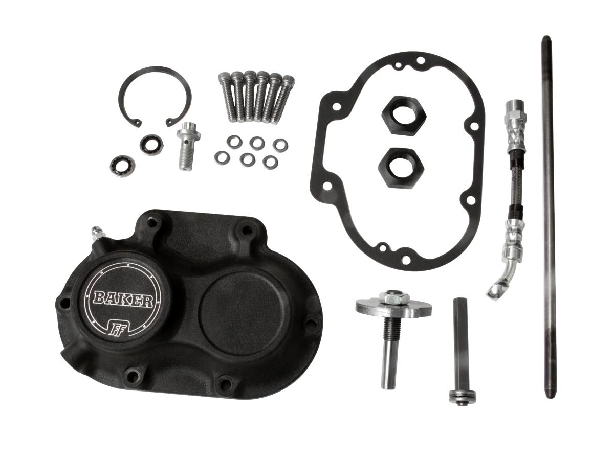 Baker Drivetrain Function Formed Hydraulic Transmission Side Cover Assembly Wrinkled Black Side Cover Textured Black Baker Drivetrain Default Title