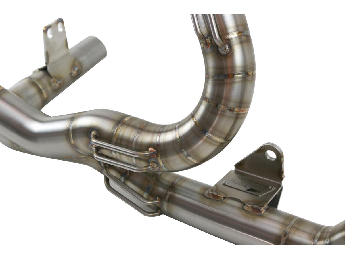 Kodlin Performance Headers For M8 Touring Models Visible Welding Seams Stainless Steel Kodlin
