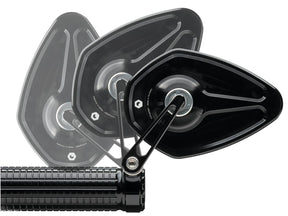 Motogadget Mo.View Sport 60 Flip Bar End Mirror Black Anodized Motogadget