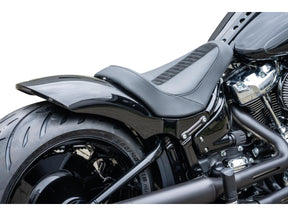 Thunderbike Genuine Leather Solo Seat For Thunderbike Steel Fender 260/18" And Oe Tank Black Thunderbike