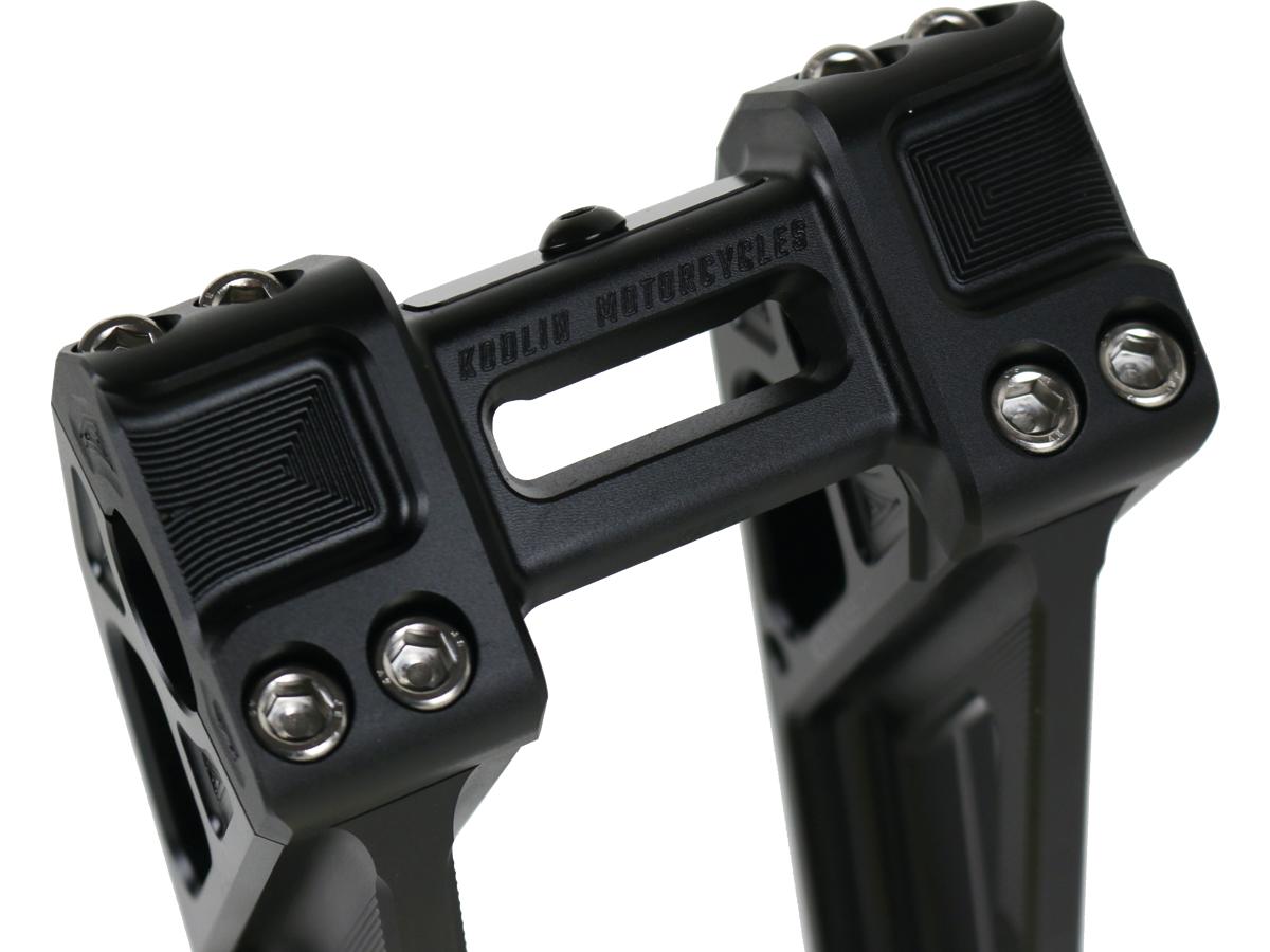 Kodlin 8" Universal Fastback Risers Black Anodized 1" Kodlin