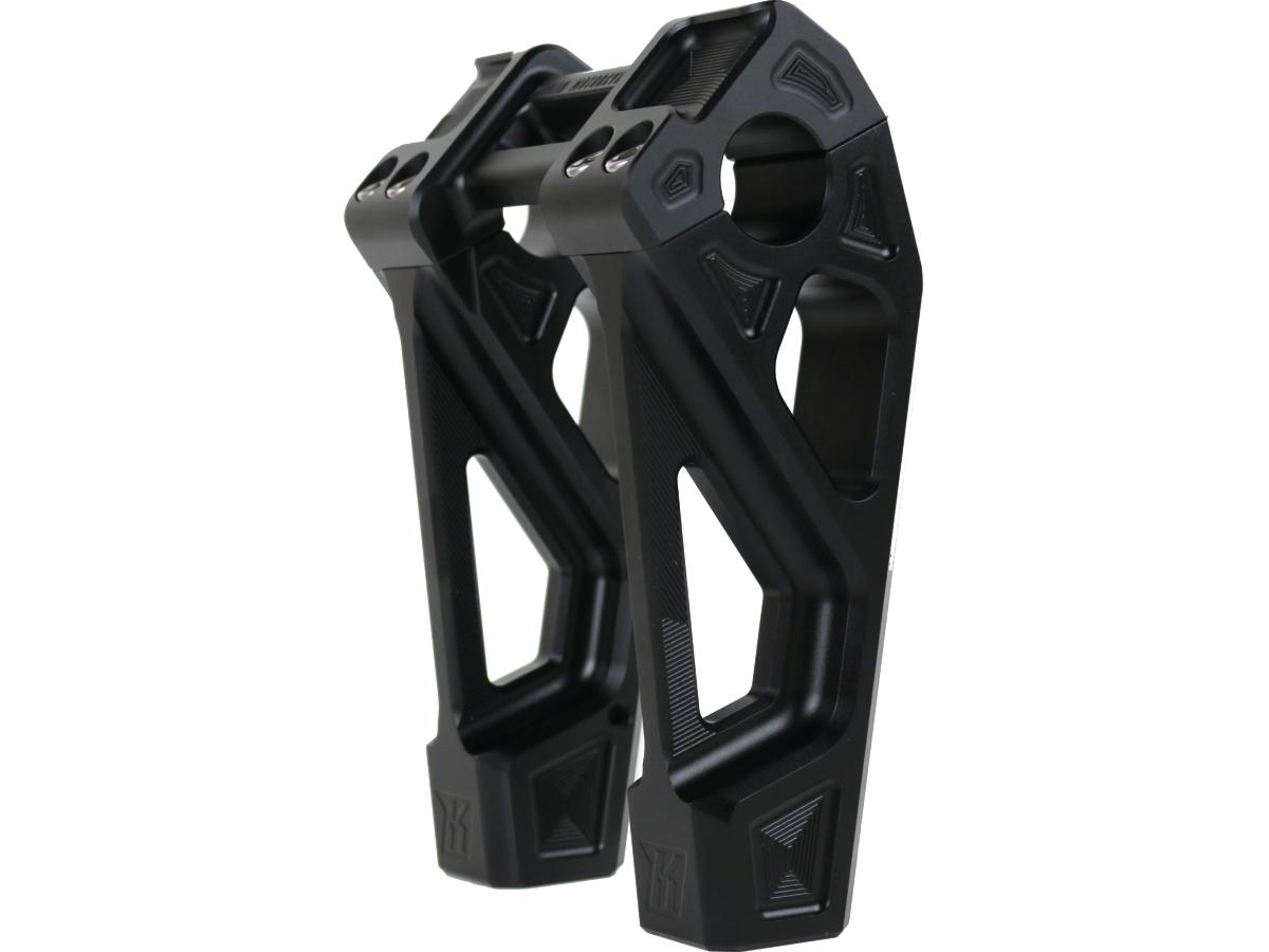 Kodlin 6" Universal Fastback Risers Black Anodized 1" Kodlin