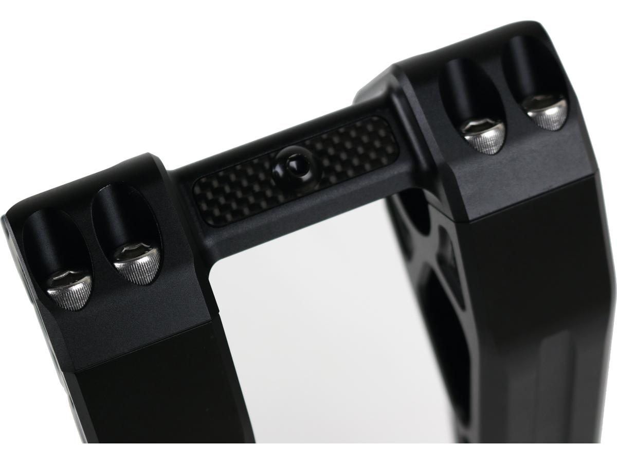 Kodlin 6" Universal Fastback Risers Black Anodized 1" Kodlin