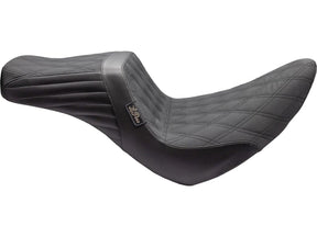 Le Pera Tailwhip Seat Double Diamond Gripp Tape, Driver Seating: 12.25" Wide, Passenger Seating 7" Wide Black Vinyl Le Pera Default Title
