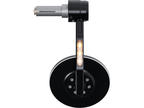 Highsider Conero Bar End Mirror With Led Turn Signal Black Anodized Highsider