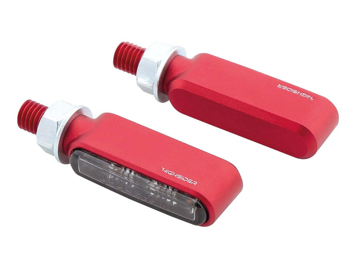 Highsider Bronx Led Turn Signal Red Tinted Highsider Default Title