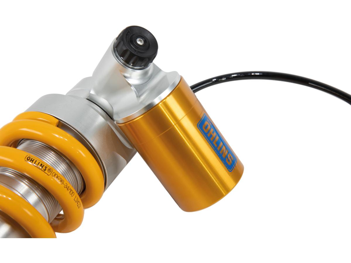 öhlins Stx 46 Mono Shock S46 Pr1 C1 S, Length: 398,5 Mm (15,6"), Stroke: 80 Mm, Spring Rate N/Mm: 100 N/Mm, Mounted Spring: 00698 34 Yellow Öhlins