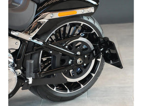 Thunderbike Medium Pro Side Mount License Plate Bracket Black Thunderbike