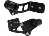 Thunderbike Medium Pro Side Mount License Plate Bracket Black Satin Thunderbike Default Title