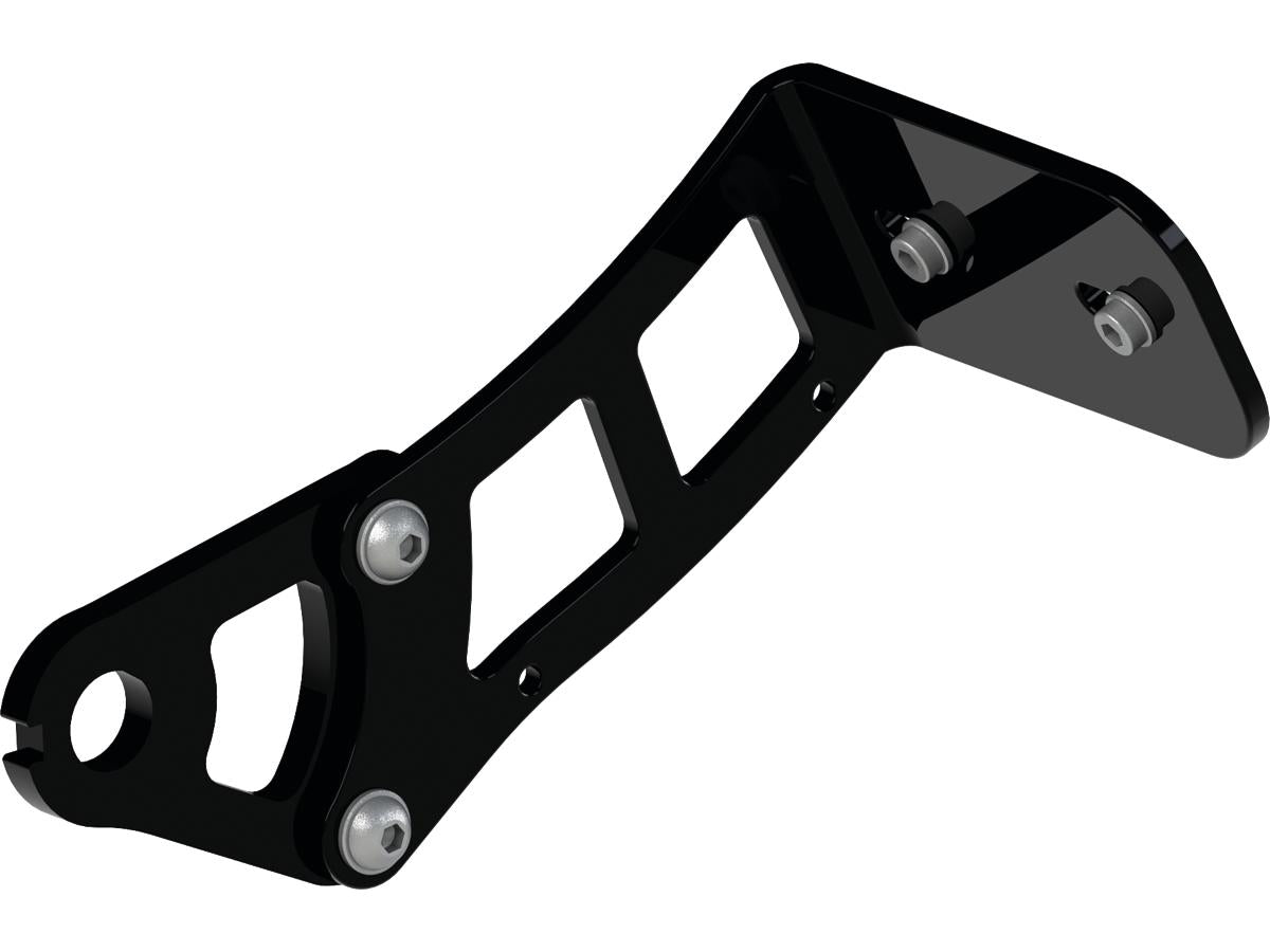 Thunderbike Medium Pro Side Mount License Plate Bracket Black Thunderbike Default Title