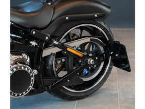 Thunderbike Medium Pro Side Mount License Plate Bracket Black Thunderbike