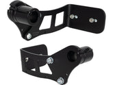 Thunderbike Medium Pro Side Mount License Plate Bracket Black Satin Thunderbike Default Title
