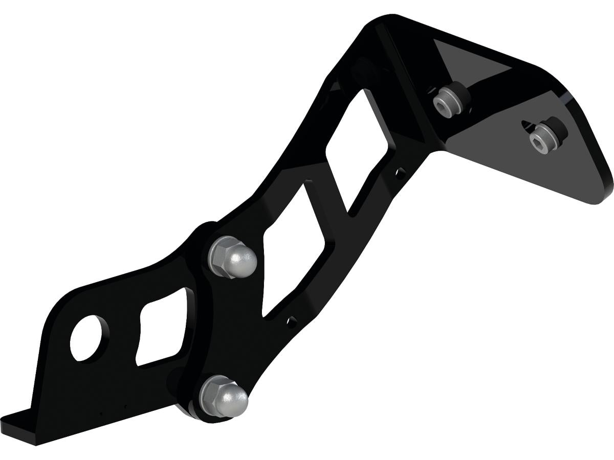 Thunderbike Medium Pro Side Mount License Plate Bracket Black Thunderbike Default Title