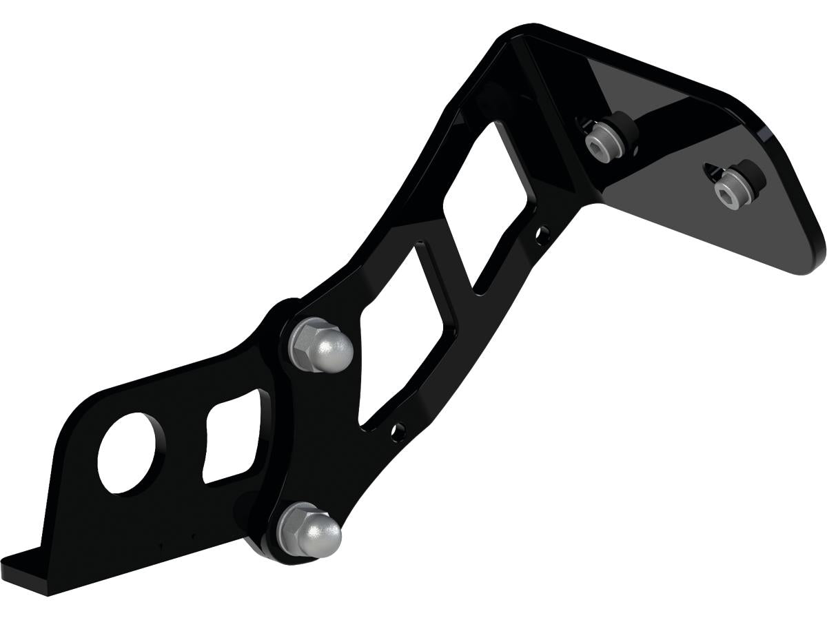 Thunderbike Medium Pro Side Mount License Plate Bracket Black Thunderbike Default Title