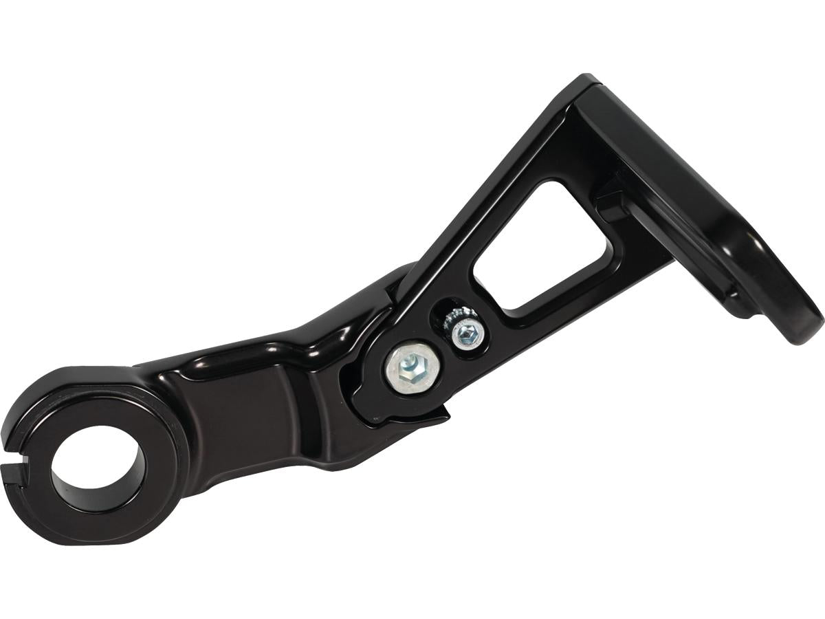 Thunderbike Medium Pro Alu Side Mount License Plate Bracket Black Anodized Thunderbike Default Title