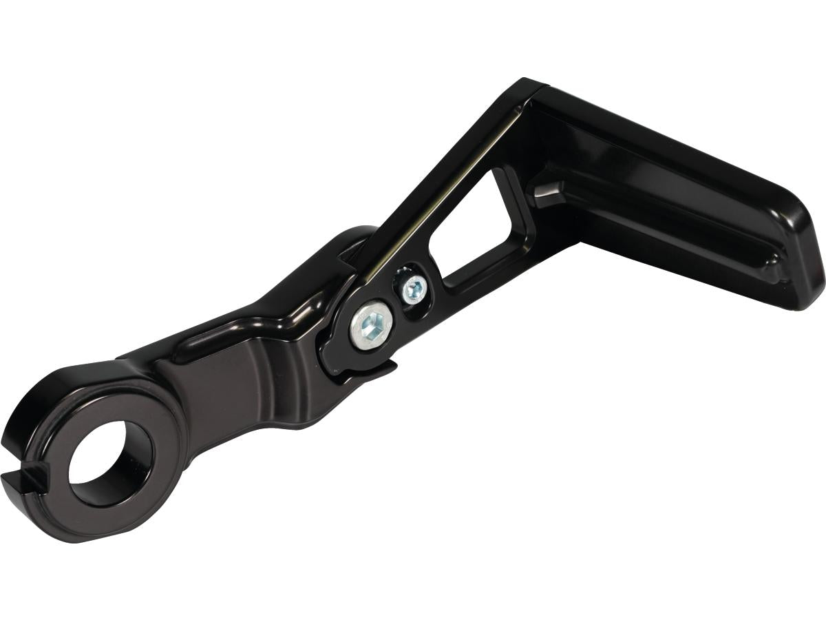 Thunderbike Medium Pro Alu Side Mount License Plate Bracket Black Anodized Thunderbike
