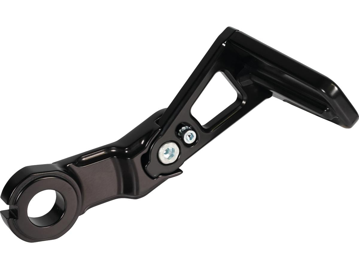 Thunderbike Medium Pro Alu Side Mount License Plate Bracket Black Anodized Thunderbike