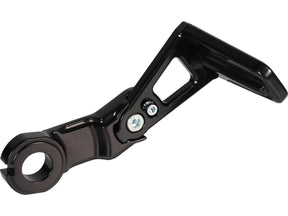 Thunderbike Medium Pro Alu Side Mount License Plate Bracket Black Anodized Thunderbike