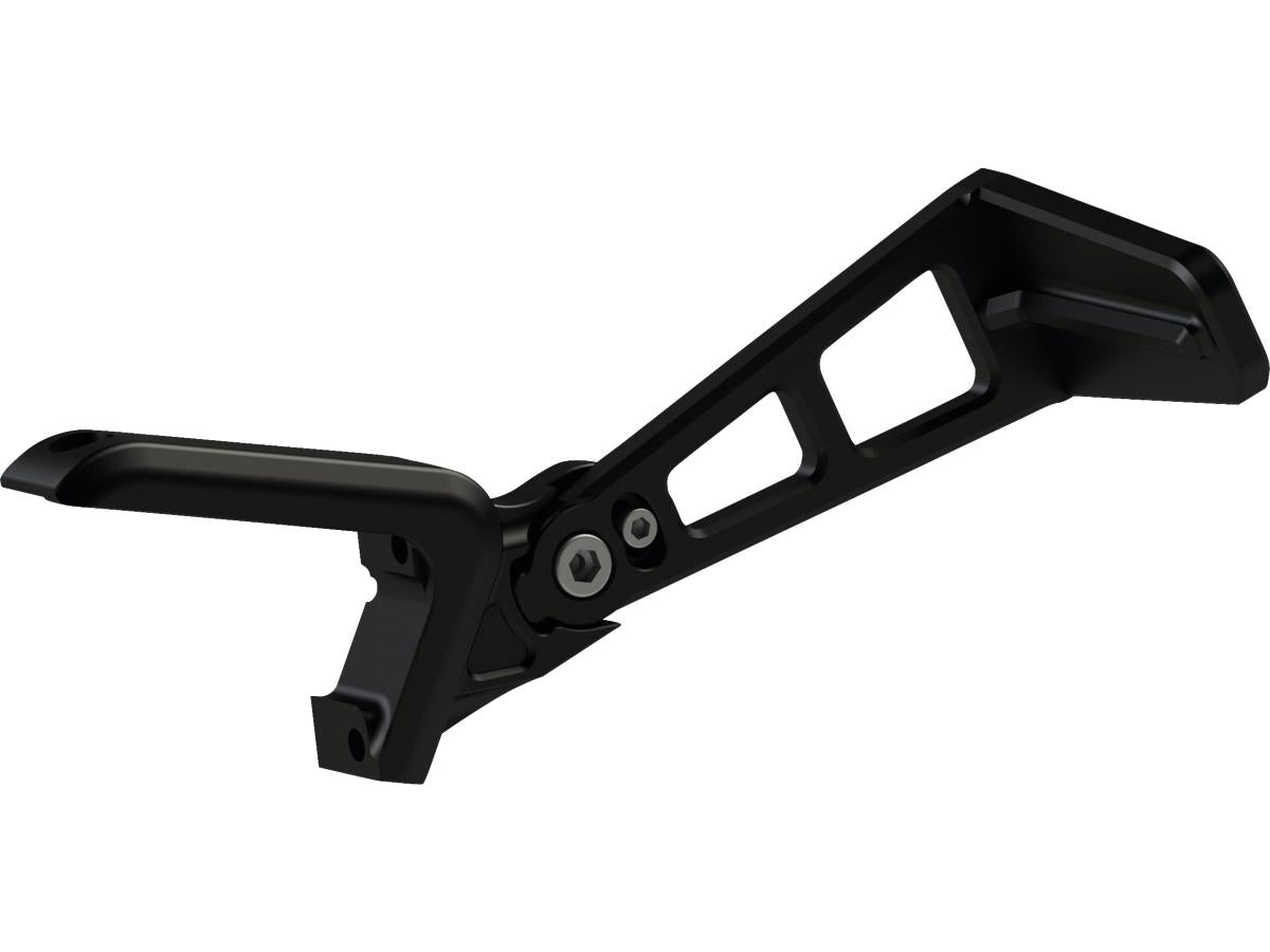 Thunderbike Medium Pro Alu Side Mount License Plate Bracket Black Anodized Thunderbike Default Title