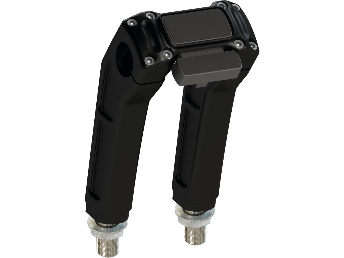 Thunderbike Clubstyle Riser Kit Height: 7", For 1 1/4" Handlebar, Digital Instrument Black Satin Thunderbike Default Title