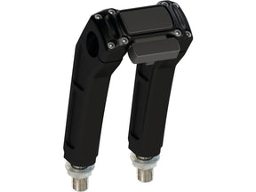 Thunderbike Clubstyle Riser Kit Height: 7", For 1 1/4" Handlebar, Digital Instrument Black Satin Thunderbike Default Title