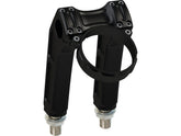 Thunderbike Clubstyle Riser Kit Height: 7", For 1" Handlebar, Round Instrument Black Satin Thunderbike Default Title