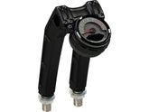 Thunderbike Clubstyle Riser Kit Height: 9", For 1" Handlebar, Round Instrument Black Satin Thunderbike Default Title