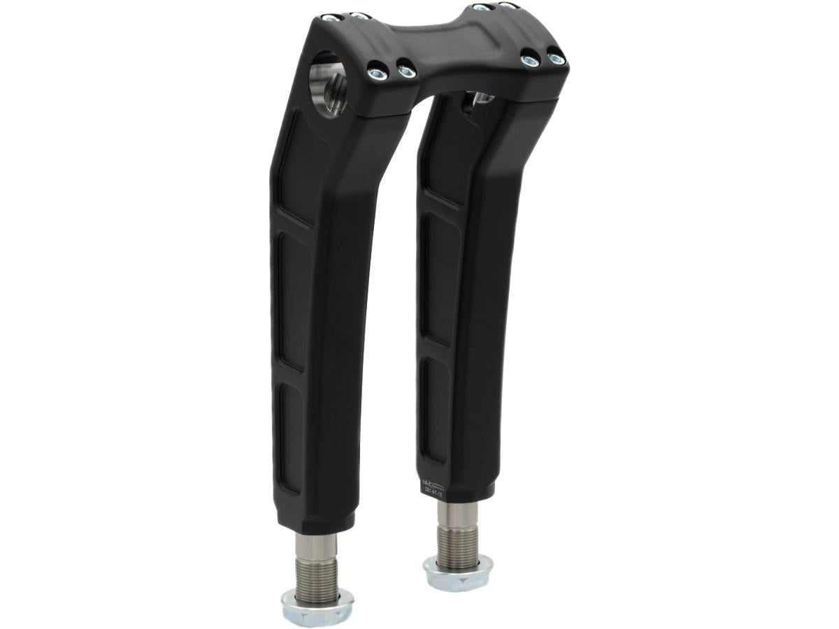 Thunderbike Clubstyle Riser Kit Height: 9", For 1 1/4" Handlebar, No Instrument Black Satin Thunderbike Default Title