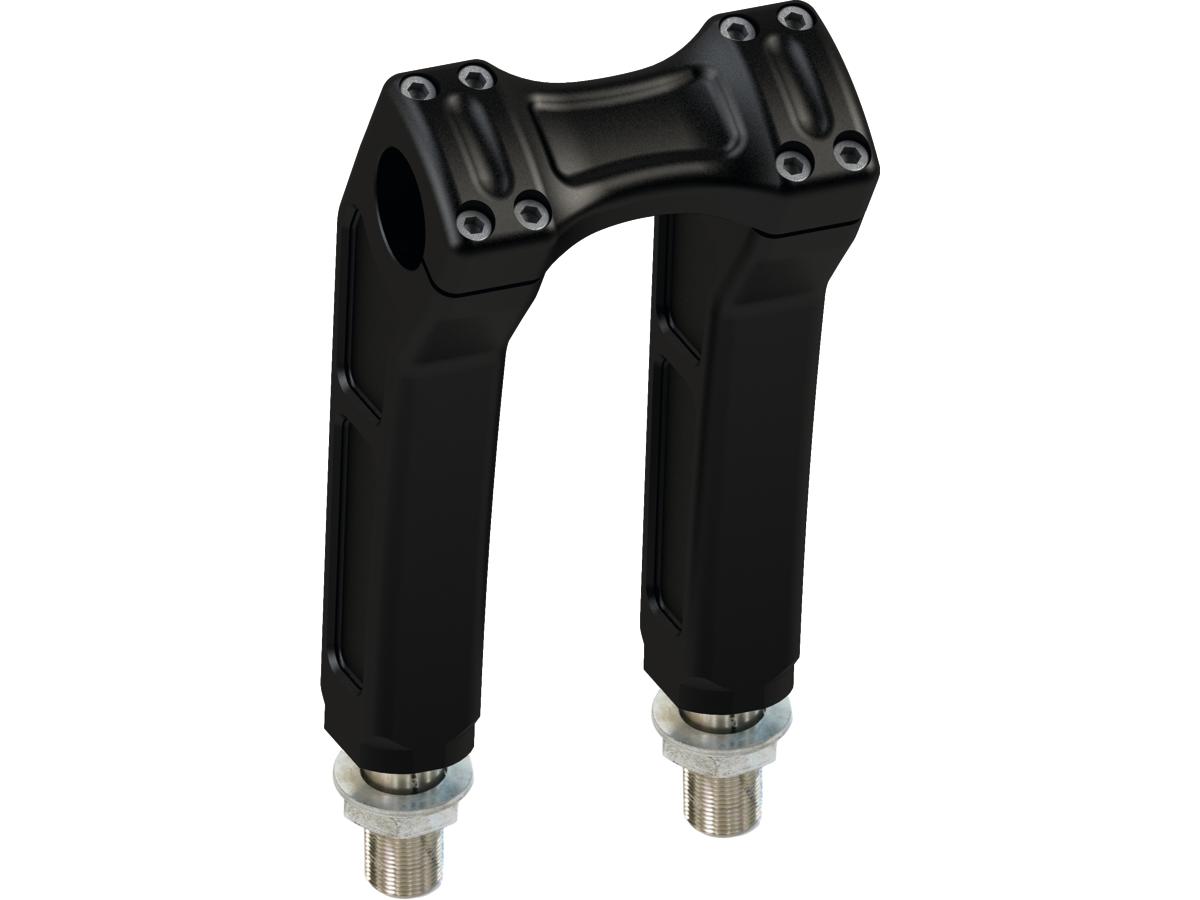 Thunderbike Clubstyle Riser Kit Height: 7", For 1" Handlebar, No Instrument Black Satin Thunderbike Default Title