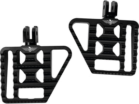 Heinz Bikes V1 Performance Passenger Mini Floorboards Black Satin Anodized Heinz Bikes Default Title