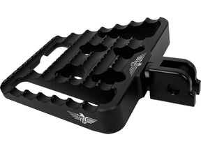 Heinz Bikes V1 Performance Passenger Mini Floorboards Black Satin Anodized Heinz Bikes