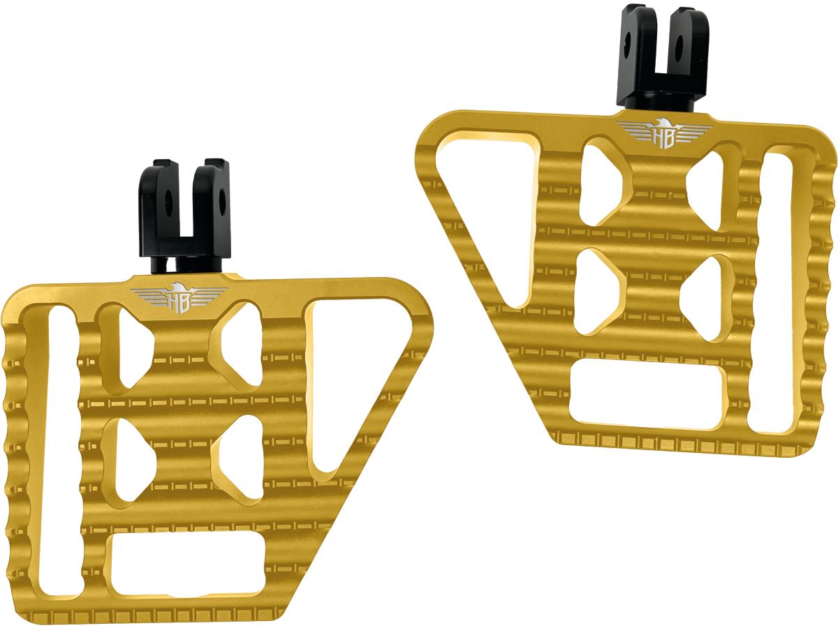 Heinz Bikes V1 Performance Mini Floorboards Gold Anodized Heinz Bikes Default Title