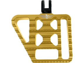 Heinz Bikes V1 Performance Passenger Mini Floorboards Gold Anodized Heinz Bikes