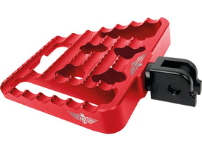 Heinz Bikes V1 Performance Mini Floorboards Red Anodized Heinz Bikes