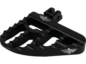 Heinz Bikes V2 Performance Mini Floorboards Black Satin Anodized Heinz Bikes